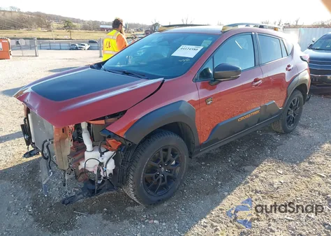 2024 Subaru Crosstrek Wilderness z USA, uszkodzony, nr VIN 4S4GUHU60R3802538